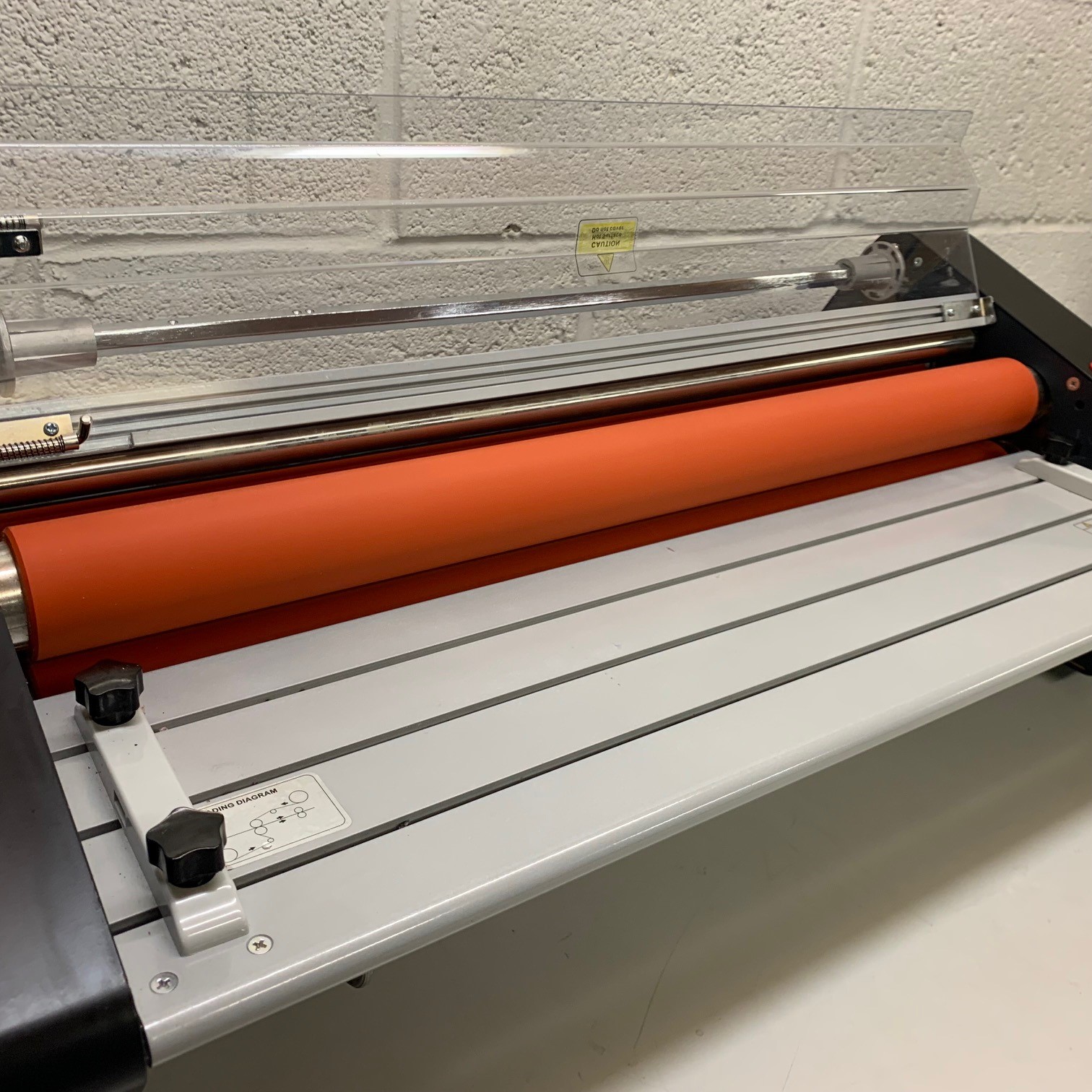 Refurbished Linea DH-650 A1 Hot Roll-Fed Laminator - Black Edition