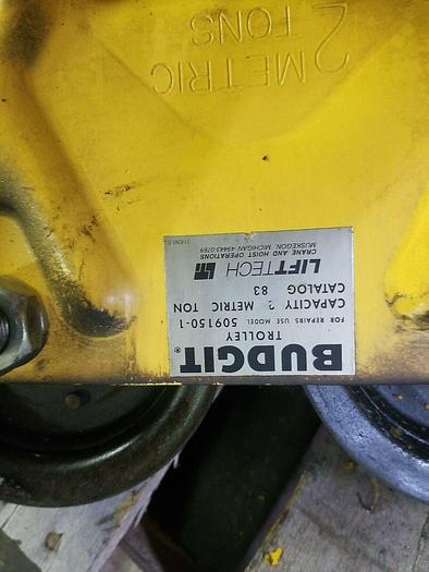 Used BUDGET 2 TON HOIST. MOD 441425-17
