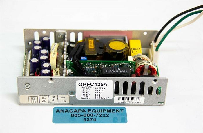 Used SL Power CONDOR GPFC125A Power Supply 4 100-240V 2.5A 25W 12V (9374) K