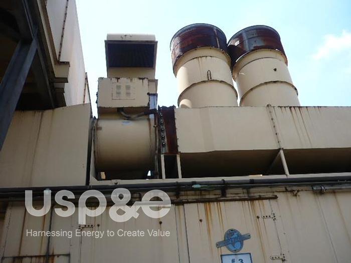 Used 66.9 MW 1992 Used GE LM5000-STIG Natural Gas Turbine Combine Cycle Plant