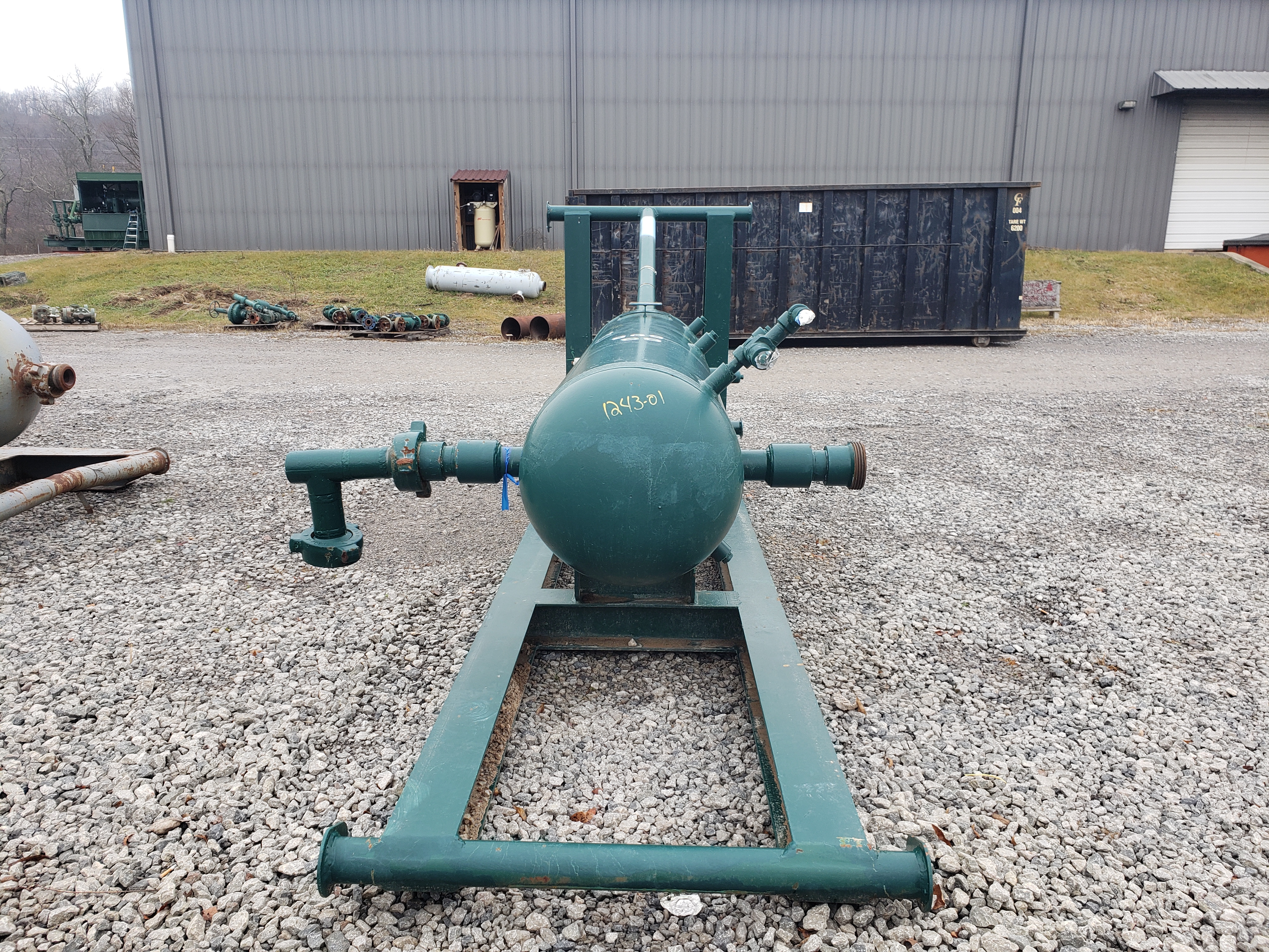 Used Sand Trap, Gravity, 24"x8', 5000#