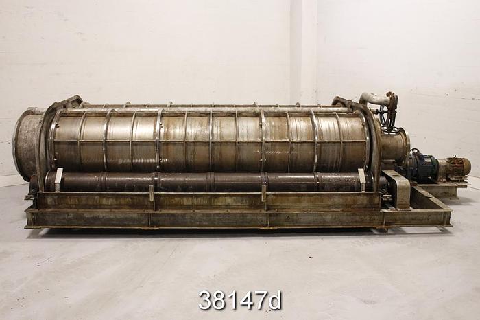 Used FKC Model RST-W630X3000L Conventional Rotary Screen Thickener (RST) #38147