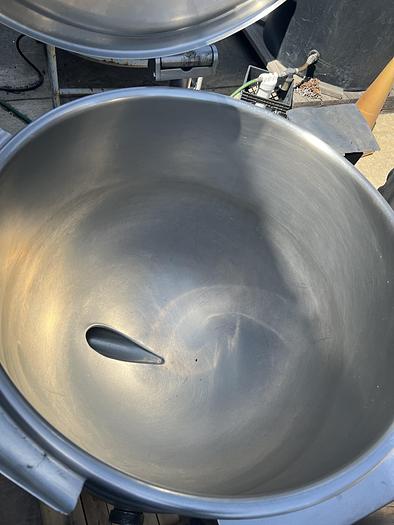 Used Kettle, 40 Gallon, S/st, Jkt, Gas-Fired, Cleveland, Mdl KGL-40-T #C744515