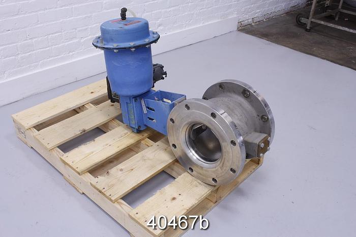 Used Neles Jamesbury 8" V-ball Valve #40467