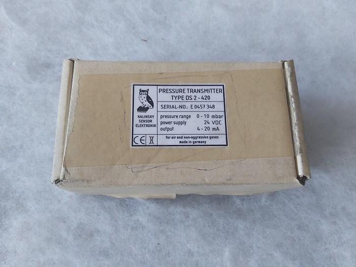 Pressure transmitter, DS2 420, Kalinsky,  new
