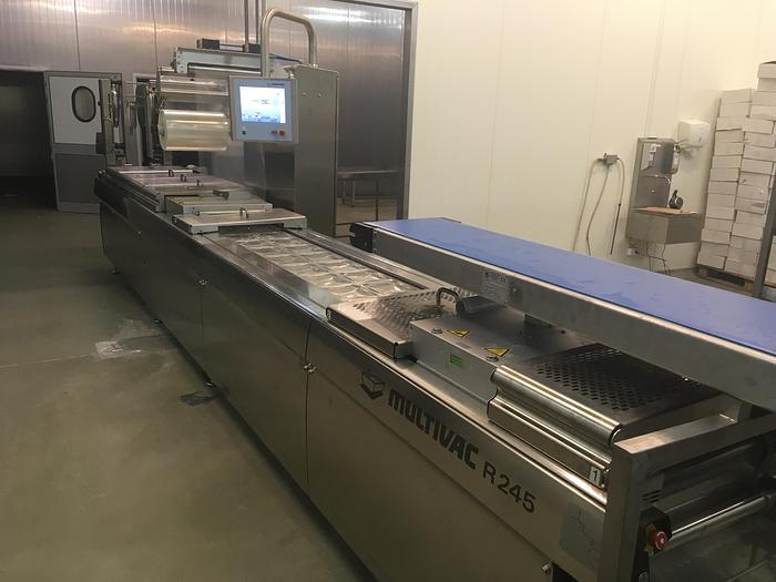 Used BAADER, CARNITECH, MULTIVAC, Fomaco, Salmon processing line