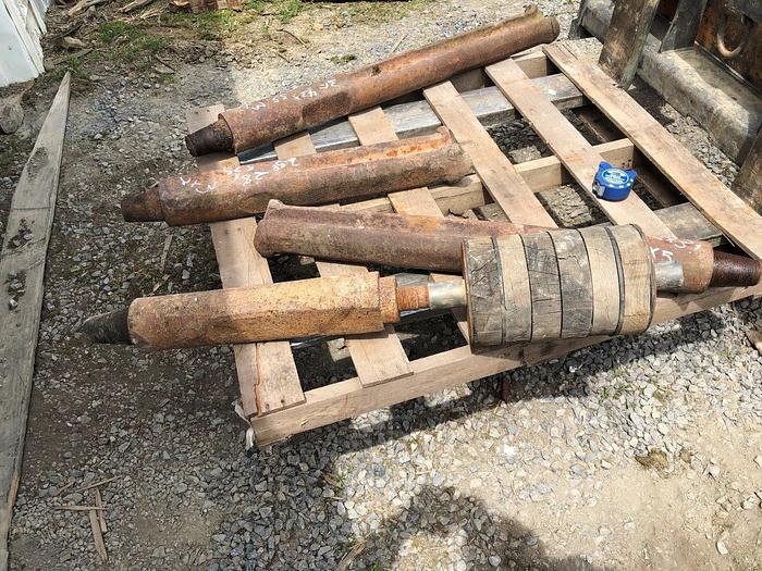 Used Cable Tool Well Drilling 5" 6" Trident Supreme 2” x 3” threads