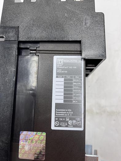 Used Square D HGA36150