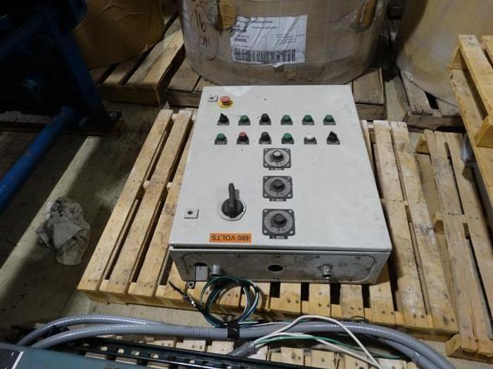 Used 55" USED CAMERON 10 TWO DRUM SLITTER REWINDER