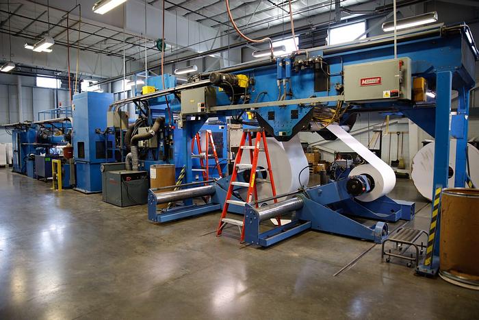 Used 59" (1.49M) MARQUIP SERIES 50L SHEETRUNNER PRECISION DUAL ROTARY KNIFE SHEETER