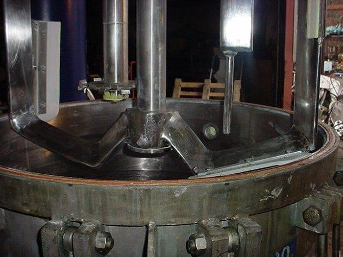 Used 100 GALLON HOCKMEYER DUAL SHAFT MIXER – S/S – VACUUM – JACKETED (#9212)