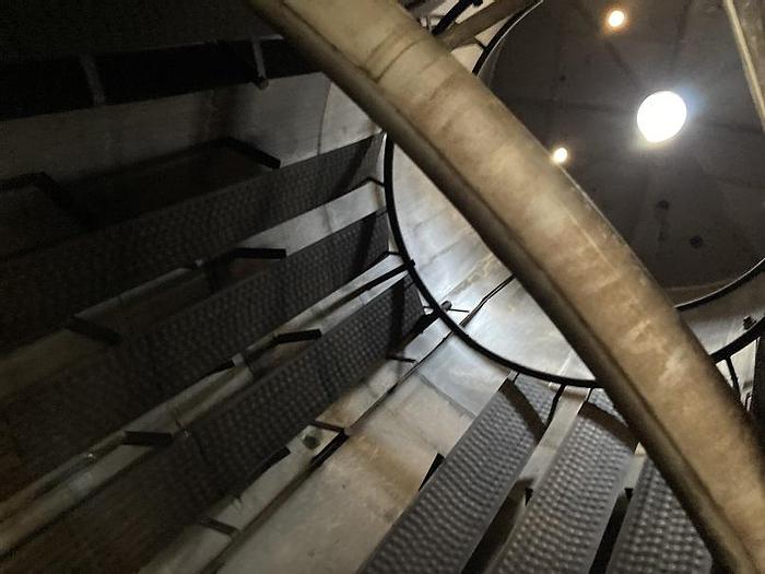 Used Used approximately 21,500 gallon vertical stainless steel tank.