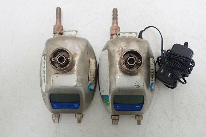 Used Lot of 2 Biotool NeuTec LabFlame IR Laboratory Bunsen Burners with AC Adaptor