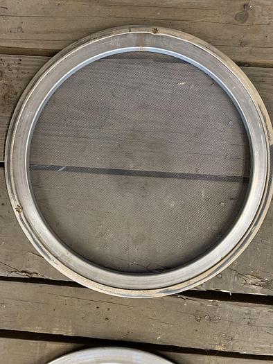 Used Screen, Sweco, 18", S/st, Midwestern, Screen Only (2) #S743363