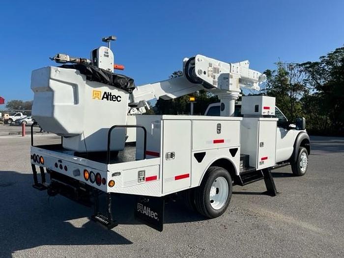 Used C82048 Altec AT45M 45ft Bucket Boom on a 2012 F550 4x4 Utility Truck