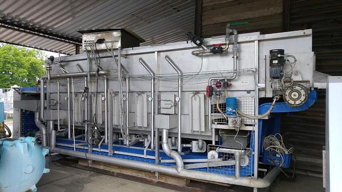 Used Schładzalnik wodny, taśmowy „CABINPLANT”, nr fabryczny 10540-10-001