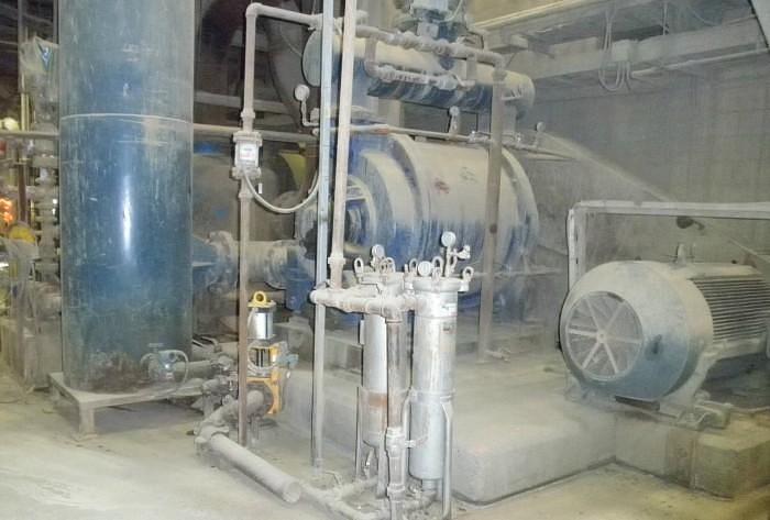 Used NASH 904 P2 CAST IRON VACUUM PUMP 400HP