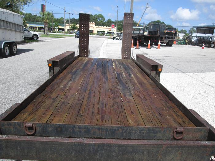 Used 2002 Belshe 18' Equipment Trailer