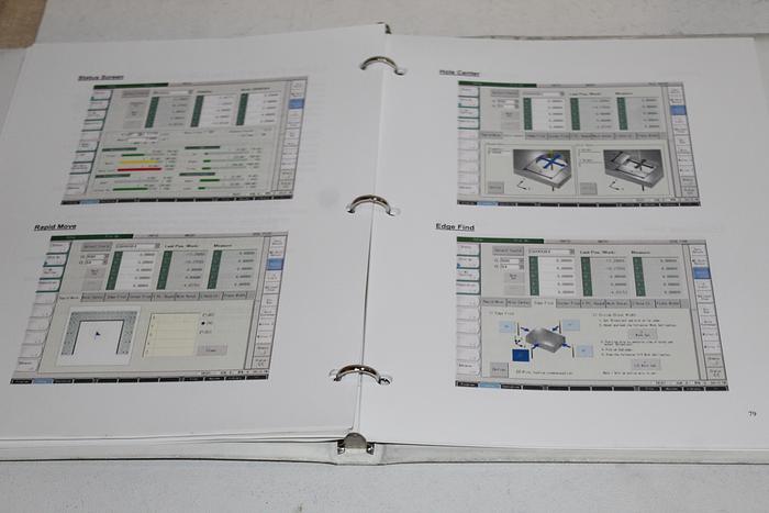 Parts Only Makino Wire EDM MGW-S Control Training Workbook (B4)