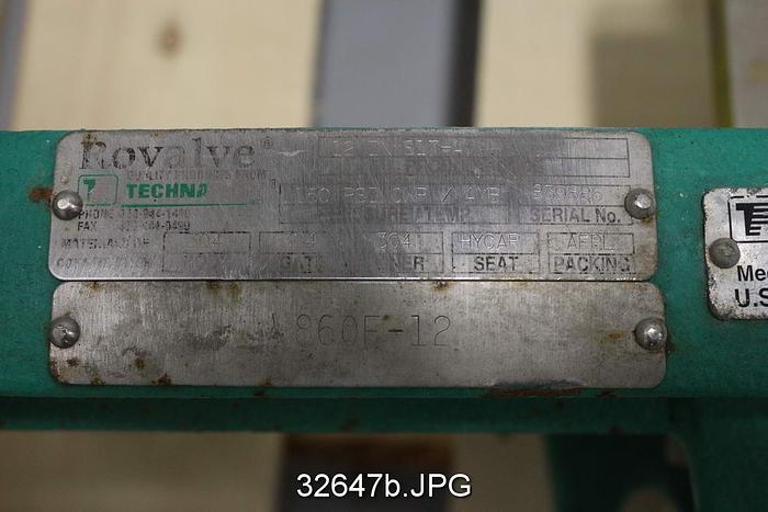 Used Rovalve 12" Hand Operated Knife Gate Valve #32647