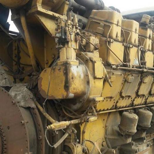 Used 3.88MW Used Caterpillar 3612DITA Marine Propulsion Engine