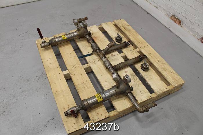 Used Kadant 490.05.10.06 Two-bank Canister Filter #43237