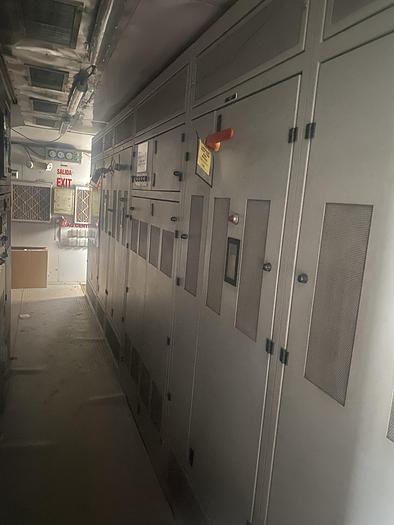 Used AC VFD houses Switch gear and multi drive units