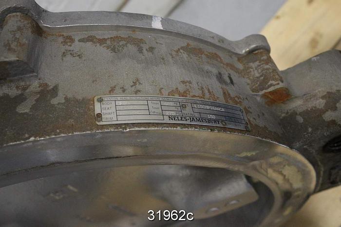 Used Neles Jamesbury L15CMP16AACA 16" Butterfly Control Valve #31962