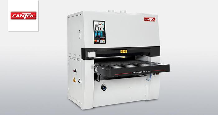 Cantek 51″ Two Head Widebelt Sander (75" Belt) PS52DA