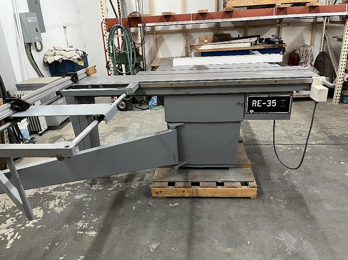 Used Rockwell/ Invicta Sliding Table Saw Model#RE-35