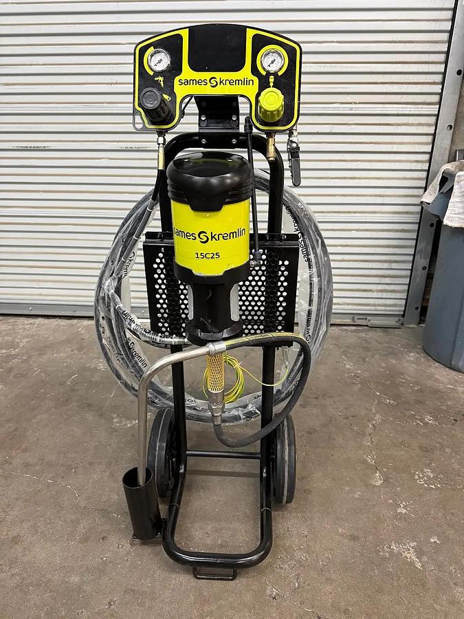Used Sames & Kremlin Paint Pump & Sprayer (LIKE NEW)