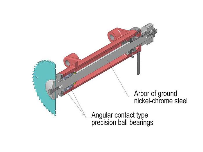 Cantek 14'' Glue Line Rip Saw C14RS