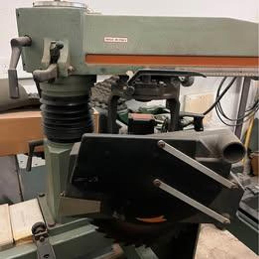 Used Stromab 16” Radial Arm Saw – 7.5 HP – 230V 3 Phase