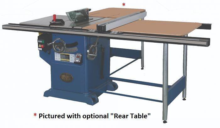 10" Table Saw - 4016.003.A001 - 5HP, 1PH with 52" Rail