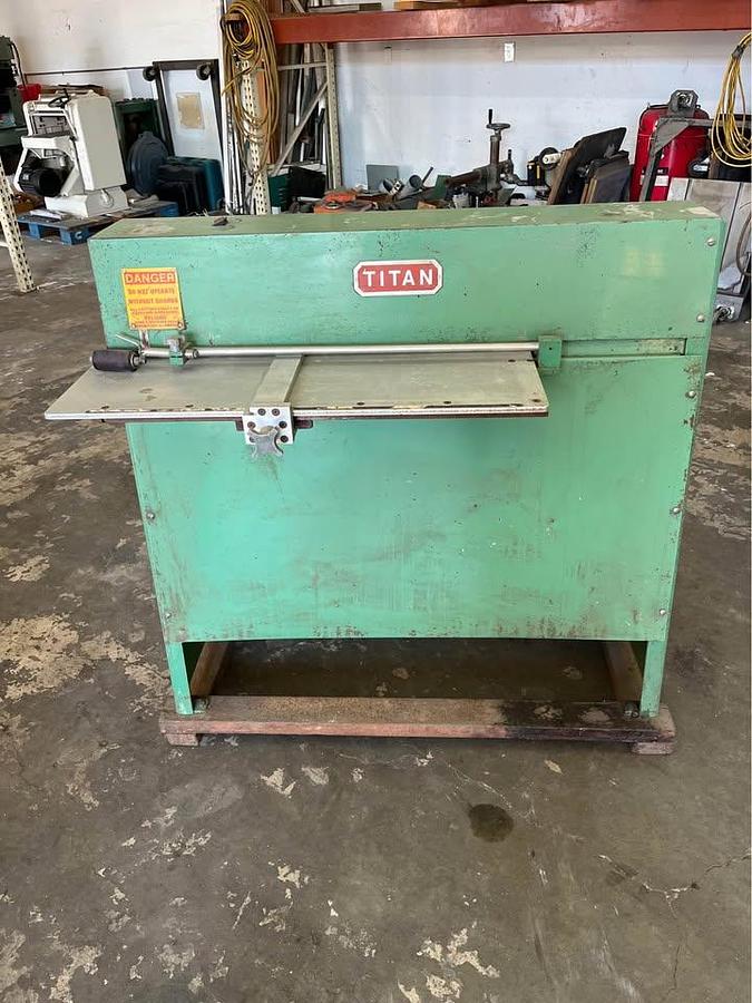 Used Titan S-26 Laminate / Mica Slitter – 115V Single Phase