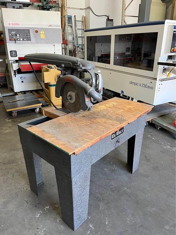 Used DeWalt 12” Radial Arm Saw – 2 HP, Single Phase