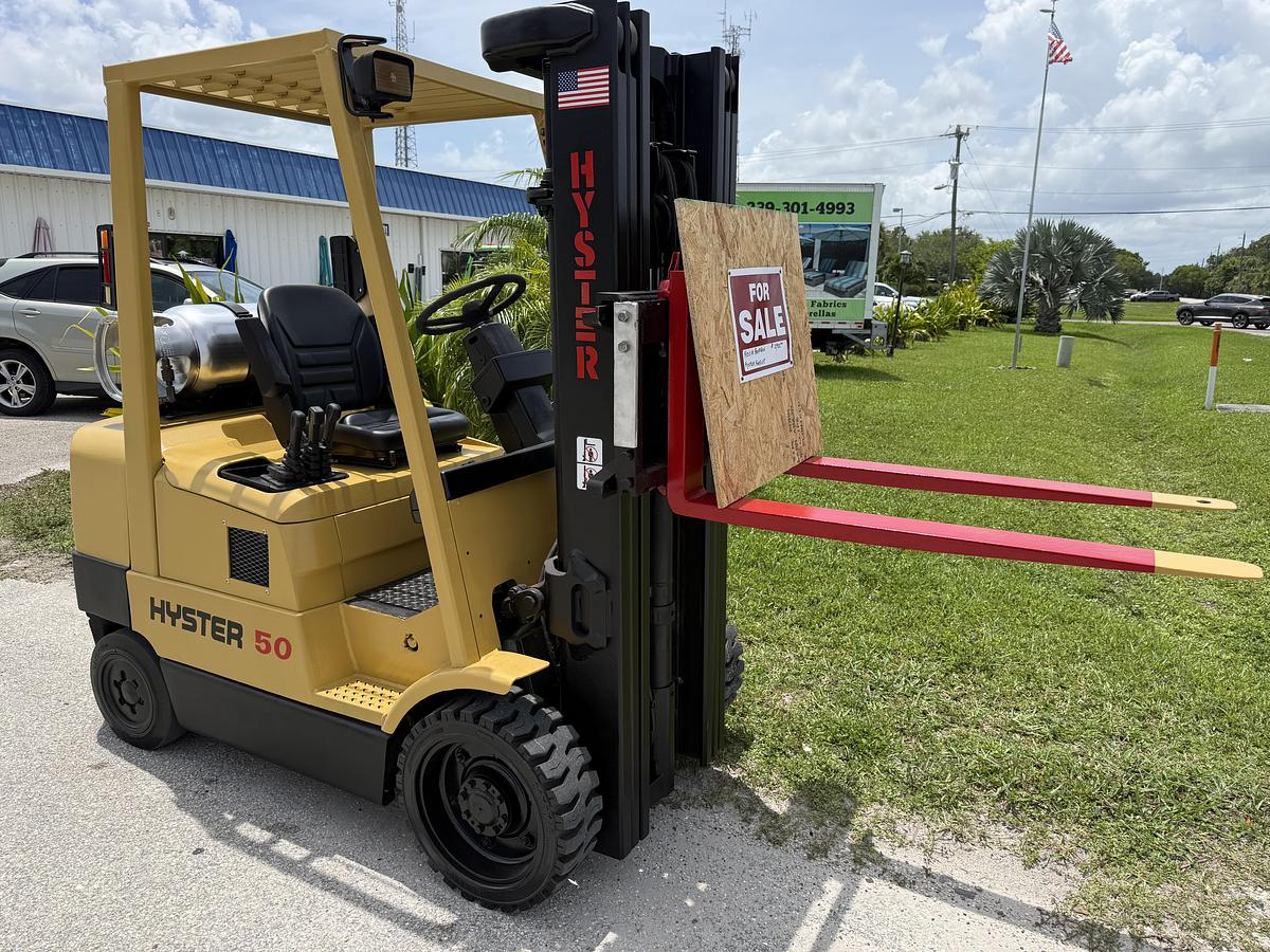 Used HYSTER Forklift Model # S50XM