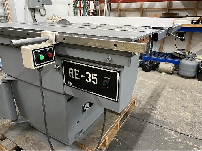 Used Rockwell/ Invicta Sliding Table Saw Model#RE-35