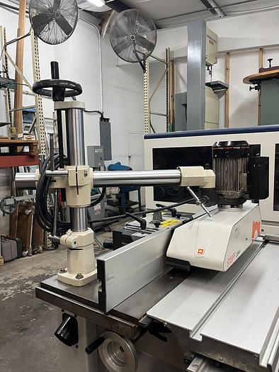 Refurbished Felder Sliding Table & Tilting Shaper Model # F700 w/ Steff 2044 Feeder