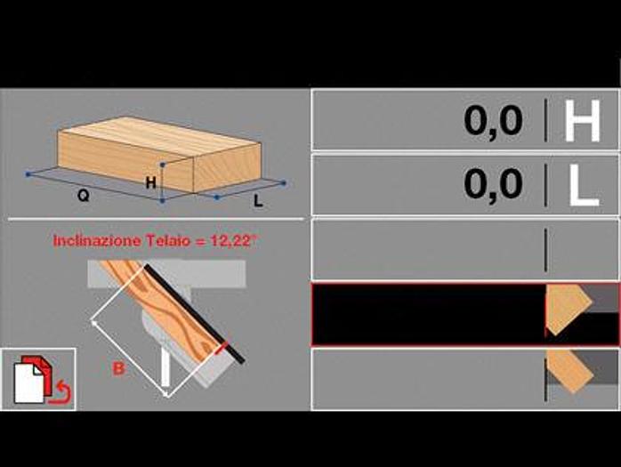 SCM Group Class SI X 3-Phase 10.5’ Programmable Sliding Table Saw