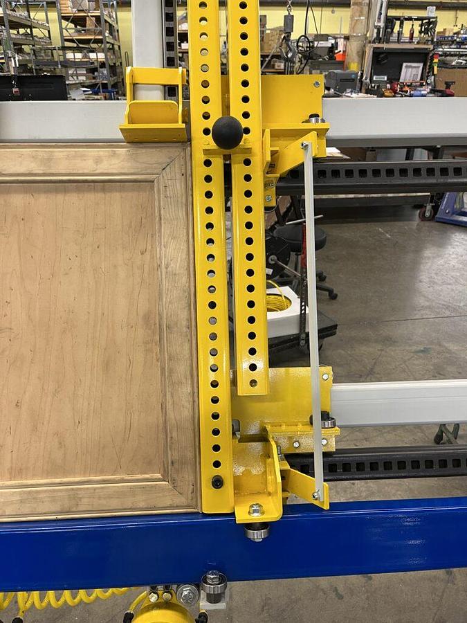 Used JLT #717C-CHBB Large Capacity Double Miter Door Clamp