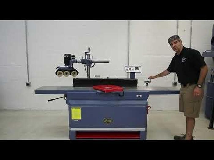 16" Parallelogram Jointer w/Oliver HCX Helical Cutterhead - 4275C.102 - 7.5HP, 3PH