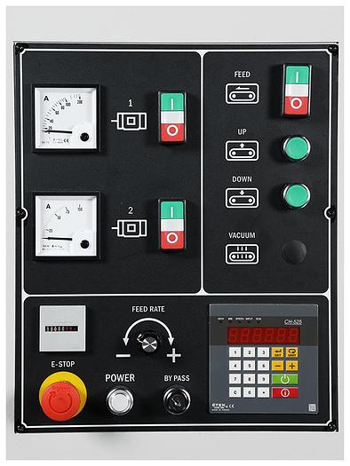 Cantek 43″ Two Head Widebelt Sander (75'' Belt) SR43DA (Rubber Roller-3PH