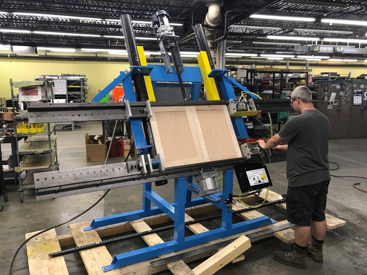 JLT #78B-CDFC-M10 Pneumatic Cabinet Door & Frame Clamp