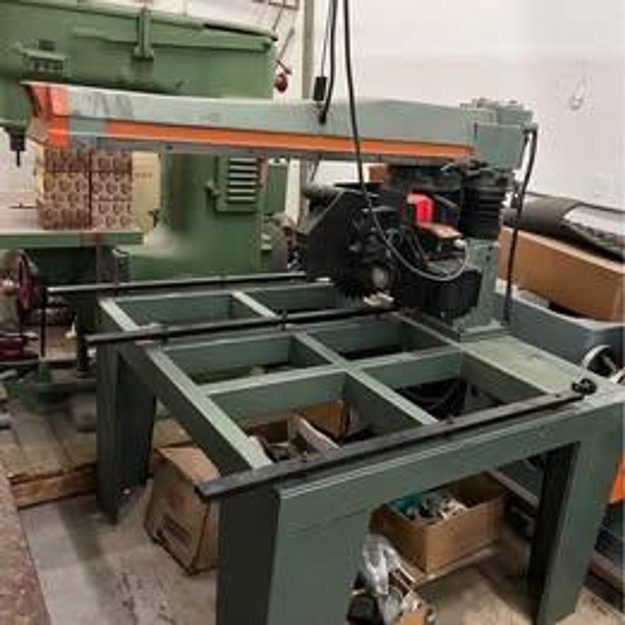 Used Stromab 16” Radial Arm Saw – 7.5 HP – 230V 3 Phase