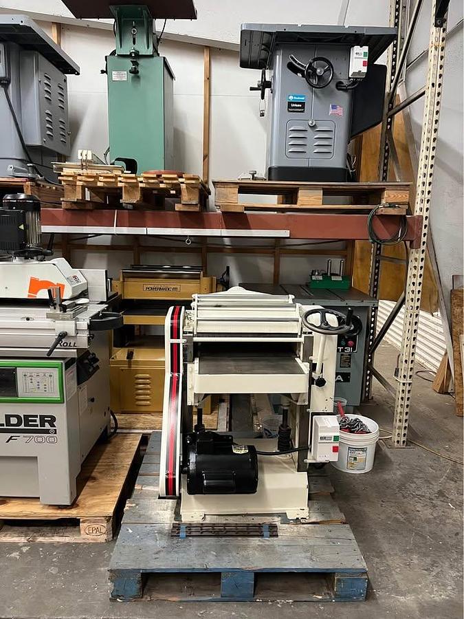 Used JET 18” Industrial Wood Planer – 3 HP – Single Phase