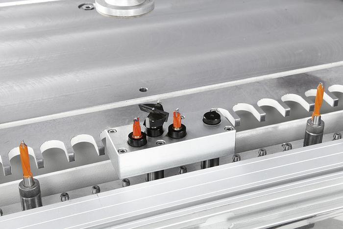 MiniMax AD 21- Single Phase 21 Hole Construction In-Line Boring Machine