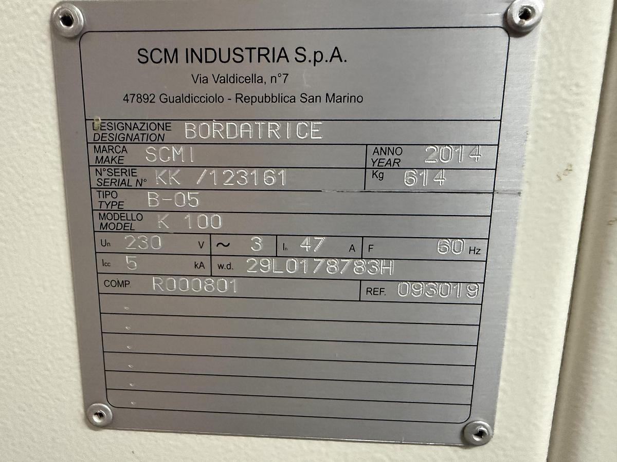 Used SCM Olympic K100 w/ Premill