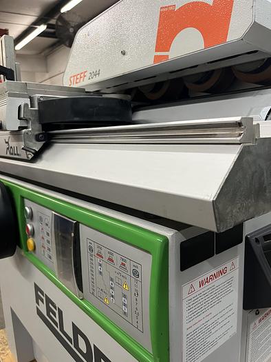 Refurbished Felder Sliding Table & Tilting Shaper Model # F700 w/ Steff 2044 Feeder