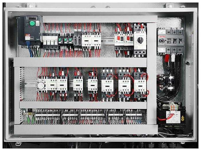 Cantek 43″ Two Head Widebelt Sander (75'' Belt) SR43DA (Rubber Roller-3PH